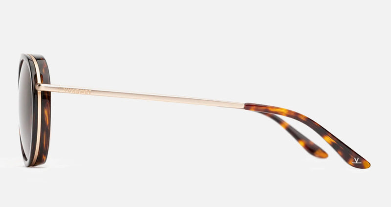 Vuarnet Edge Round VL2105 Tort with Brown Polar