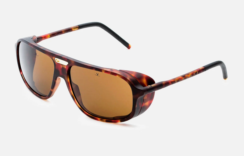 Vuarnet VL1811 Ice Large Matte Tort with Brown Polar