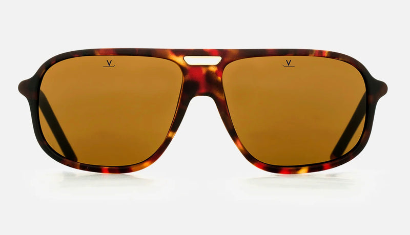 Vuarnet VL1811 Ice Large Matte Tort with Brown Polar