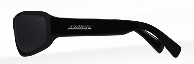 Dillon Smoke Matte Black with Polarized Black NIR Lens SQ