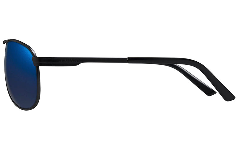 Dillon Greasewood Matte Black with Polarized Blue NIR Lens SQ